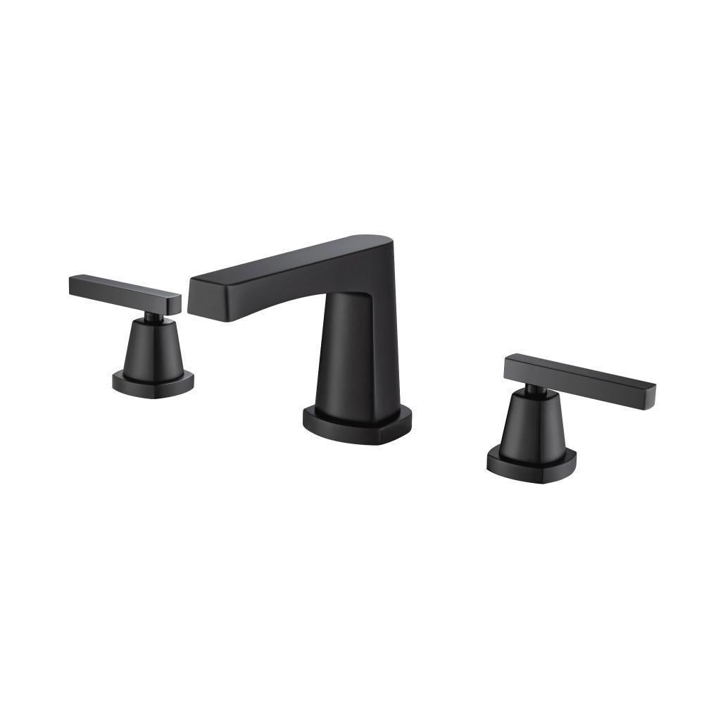 Flusso 240.2001 Three Hole 8" Widespread Two Handle Bathroom Faucet