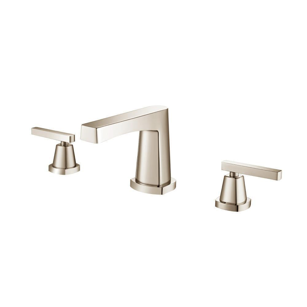 Flusso 240.2001 Three Hole 8" Widespread Two Handle Bathroom Faucet