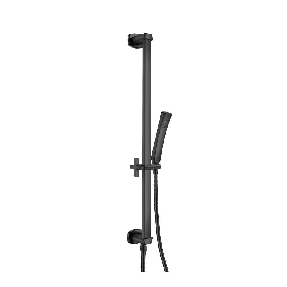 Flusso 240.2016 Hand Shower Set with Slide Bar, Integrated Elbow & Hose
