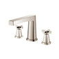 Flusso 240.2410 3 Hole Deck Mount Roman Tub Faucet