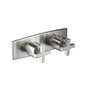 Flusso 240.2693 3/4" Horizontal Thermostatic Shower Valve % Trim - 1 Ouptut