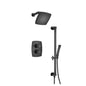 Flusso 240.7100 Two Output Shower Set With Shower Head, Hand Held And Slide Bar