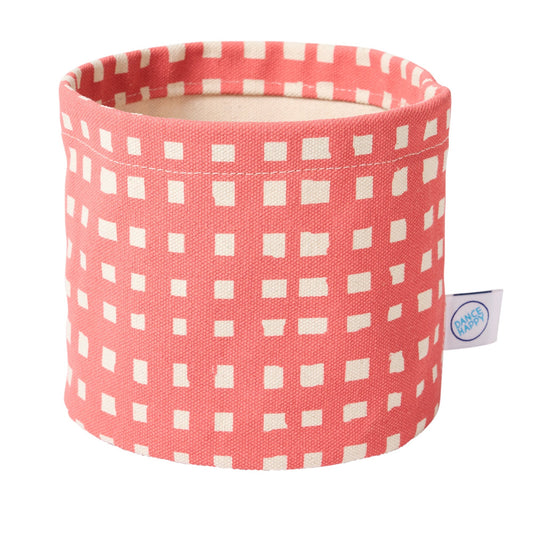 Micro Grid Round Bin/Canvas Planter