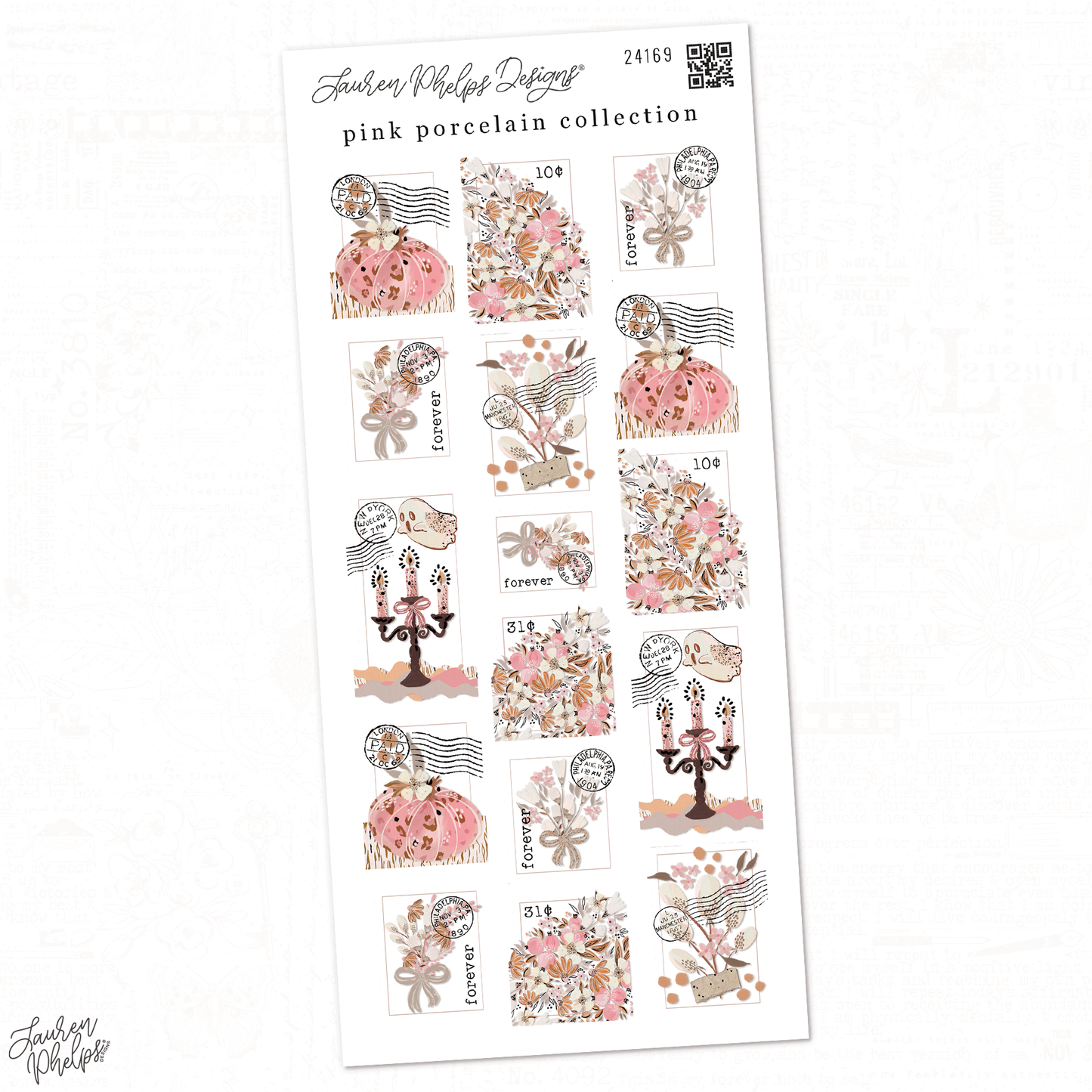 Pink Porcelain Collection | Stamps Deco