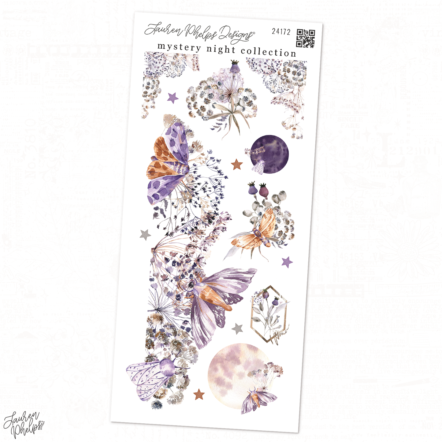 Mystery Night Collection | Deco Sheet 1