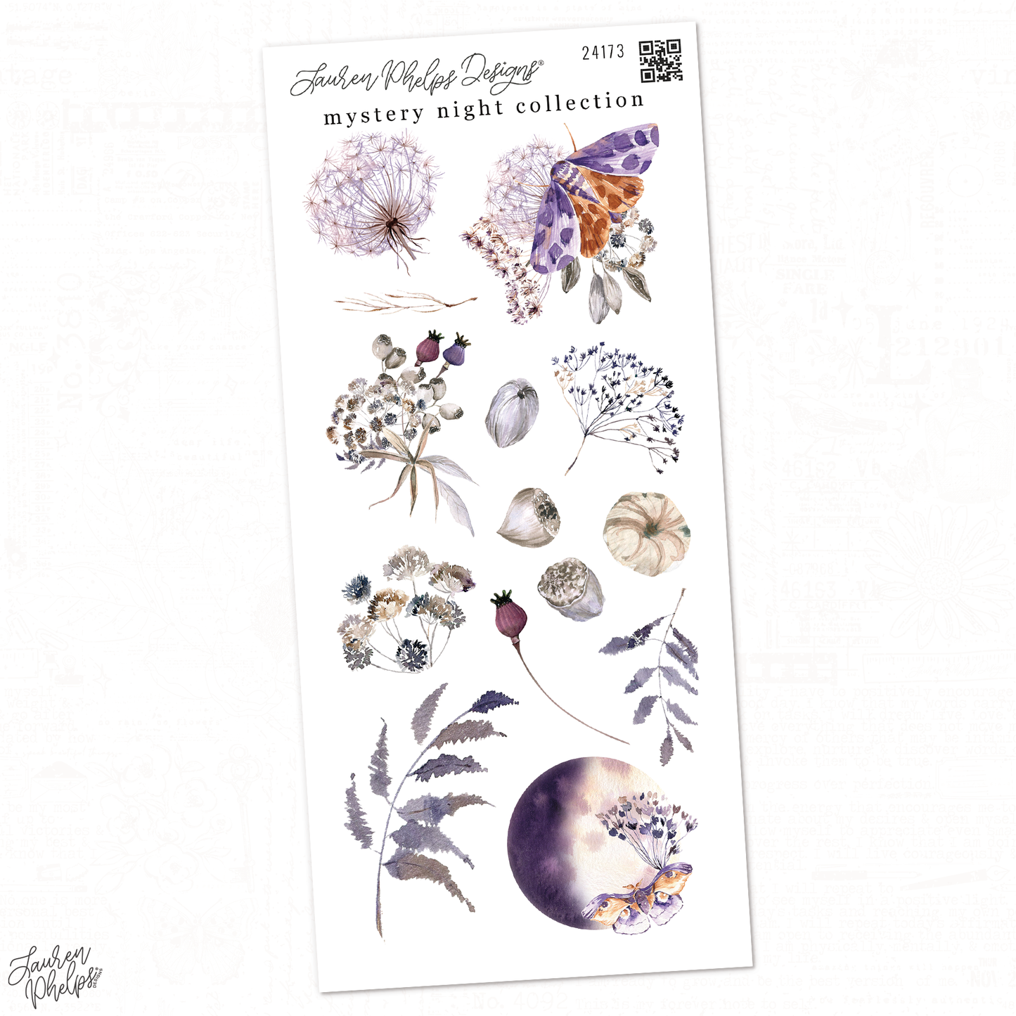 Mystery Night Collection | Deco Sheet 2