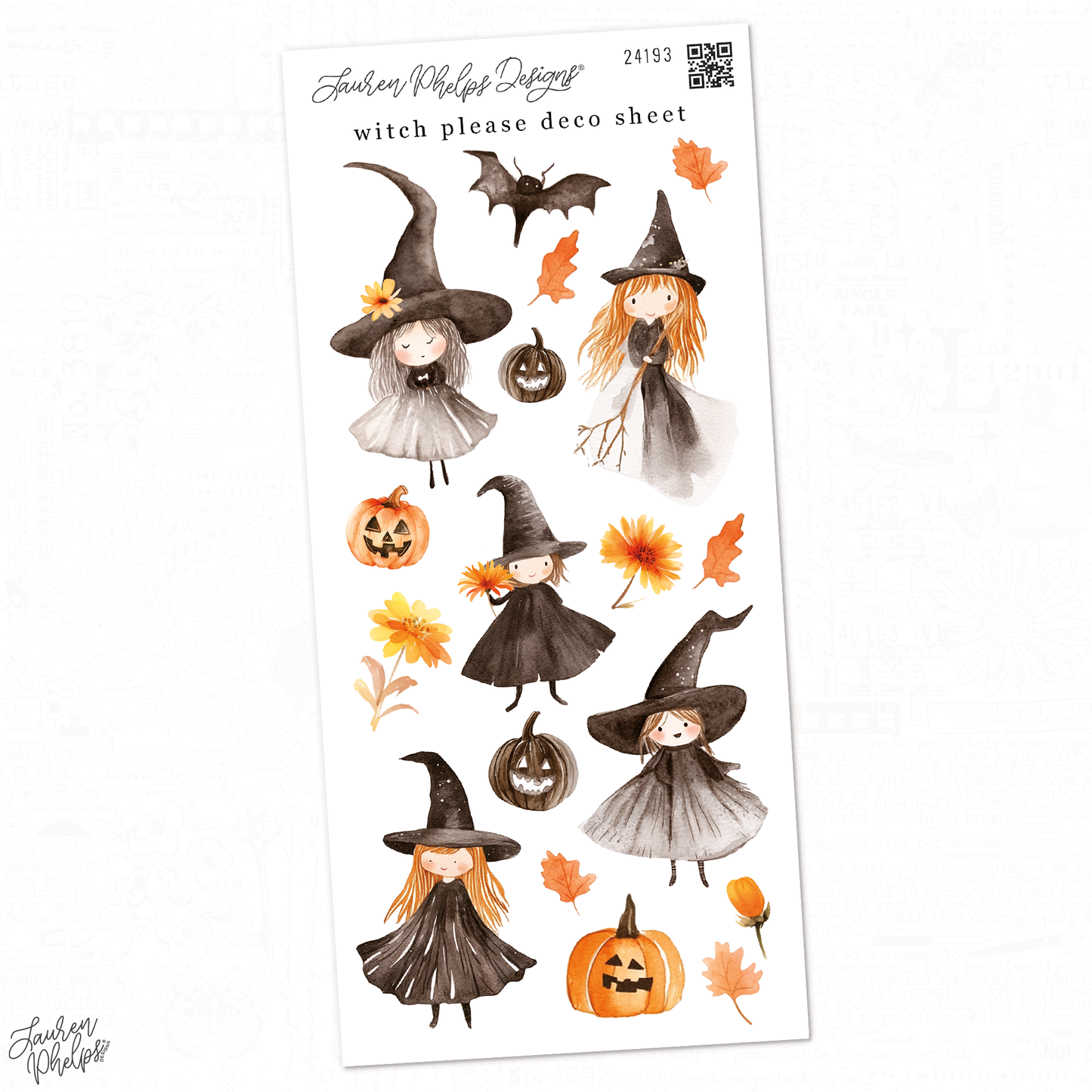 Witch Please | Deco Sheet