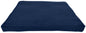 Zabuton Meditation Base Cushion - Hemp Fabric Cover, Recycled Cotton Interior