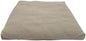 Zabuton Meditation Base Cushion - Hemp Fabric Cover, Recycled Cotton Interior