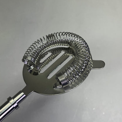 CREATIVE CO-OP Stainless Steel & Mango Wood Bar Tools w/ Stand Set of 5 DG0238