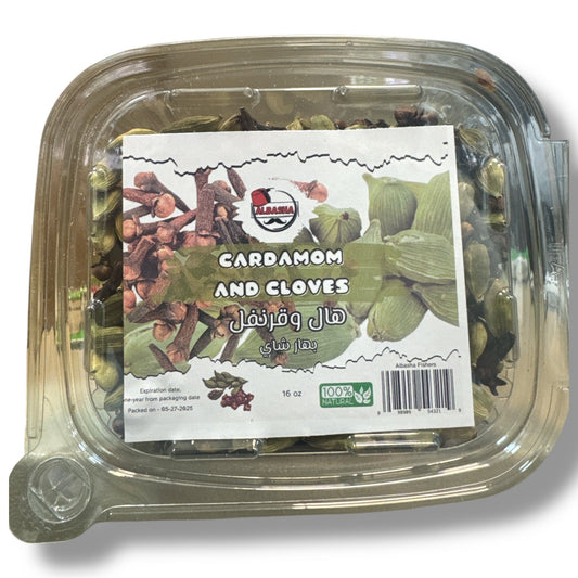 Albasha cardamom and cloves