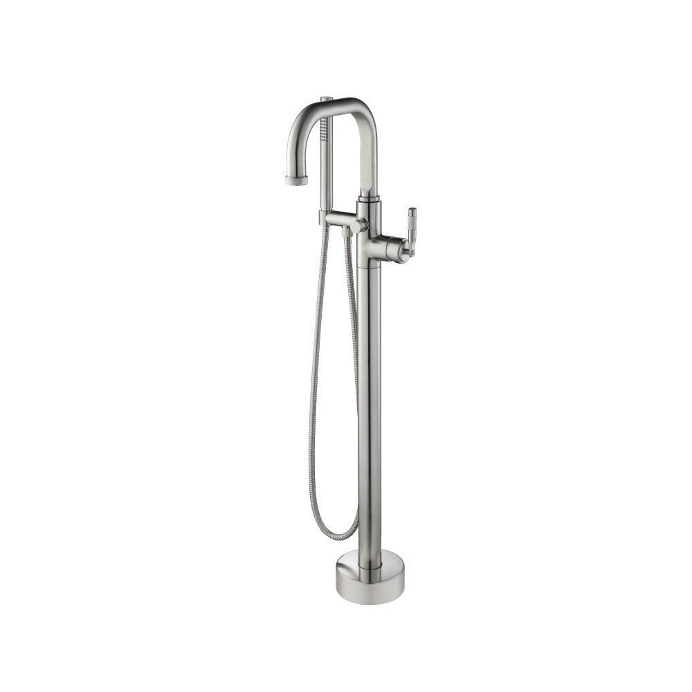 Flusso 250.1170 Freestanding Floor Mount Bathtub/Tub Filler With Hand Shower