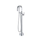 Flusso 250.1170 Freestanding Floor Mount Bathtub/Tub Filler With Hand Shower