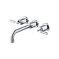 Flusso 250.2450T Trim For Two Handle Wall Mounted Tub Filler