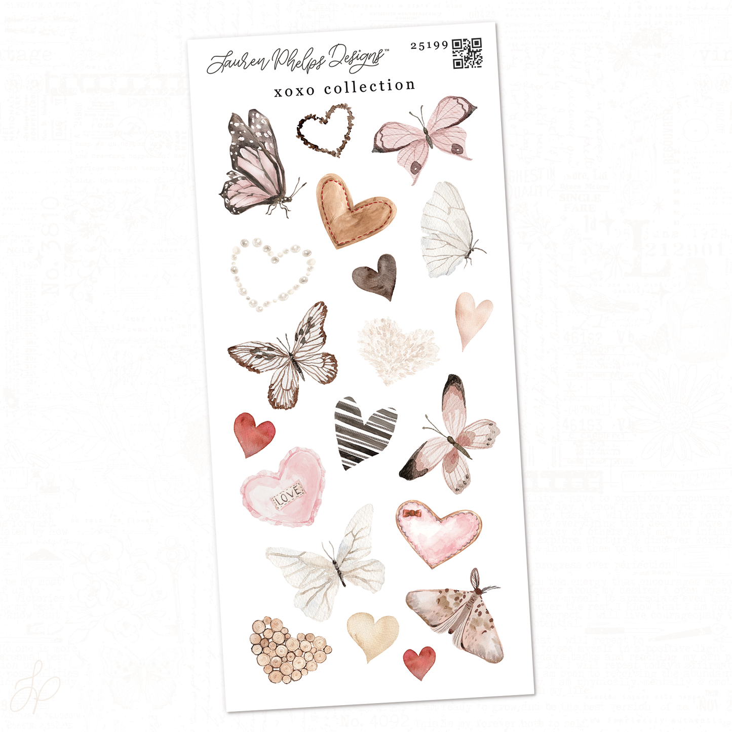 xoxo collection | Heart shaped wings Deco