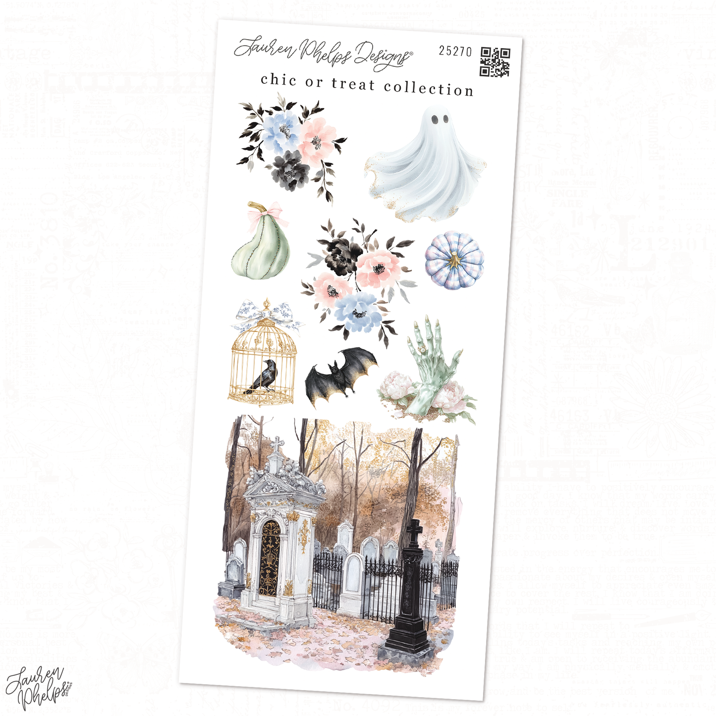 Chic or Treat Collection | Deco Sheet 1