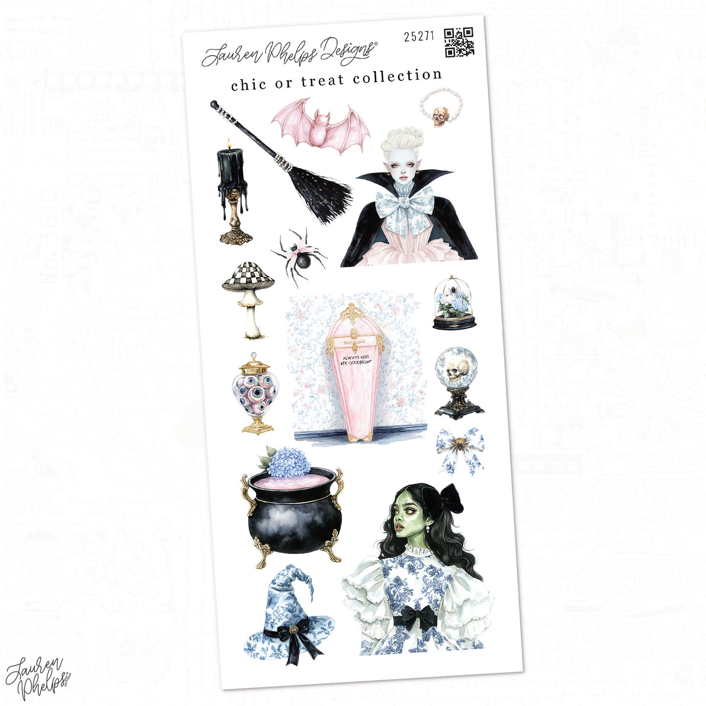 Chic or Treat Collection | Deco Sheet 2