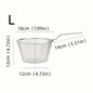Multifunctional Foldable Stainless Steel Colander for Kitchen Use