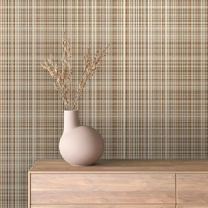 Urban Weaver's Grid Wallpaper