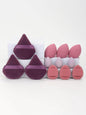 12-Piece Makeup Sponge Set – Loose Powder Puffs, Mini Cushions, Beauty Blenders for All Uses