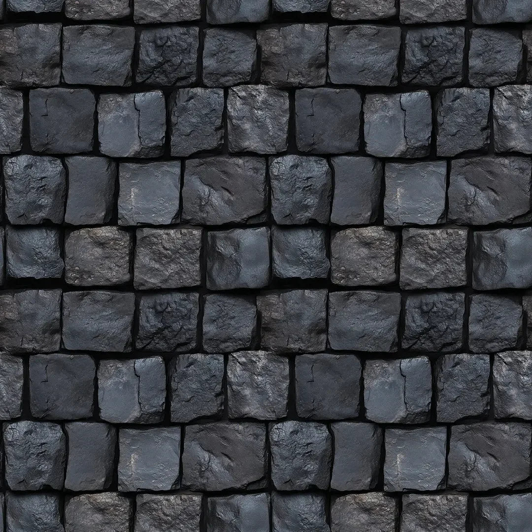 Shadowed Quarry Stone Wall