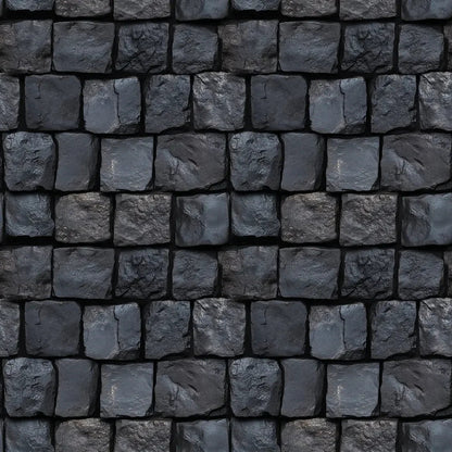 Shadowed Quarry Stone Wall