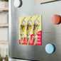 2882HomeDecor™ LIVE LIVE LIVE Square Magnet