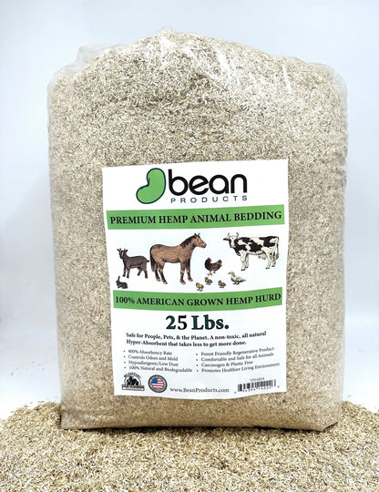 Hemp Chicken Horse Animal Bedding Litter  - Organic USA Grown