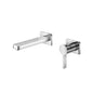Flusso 260.1800 Single Handle Wall Mounted Bathroom Faucet