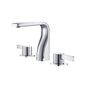 Flusso 260.2001 Three Hole 8" Widespread Two Handle Bathroom Faucet