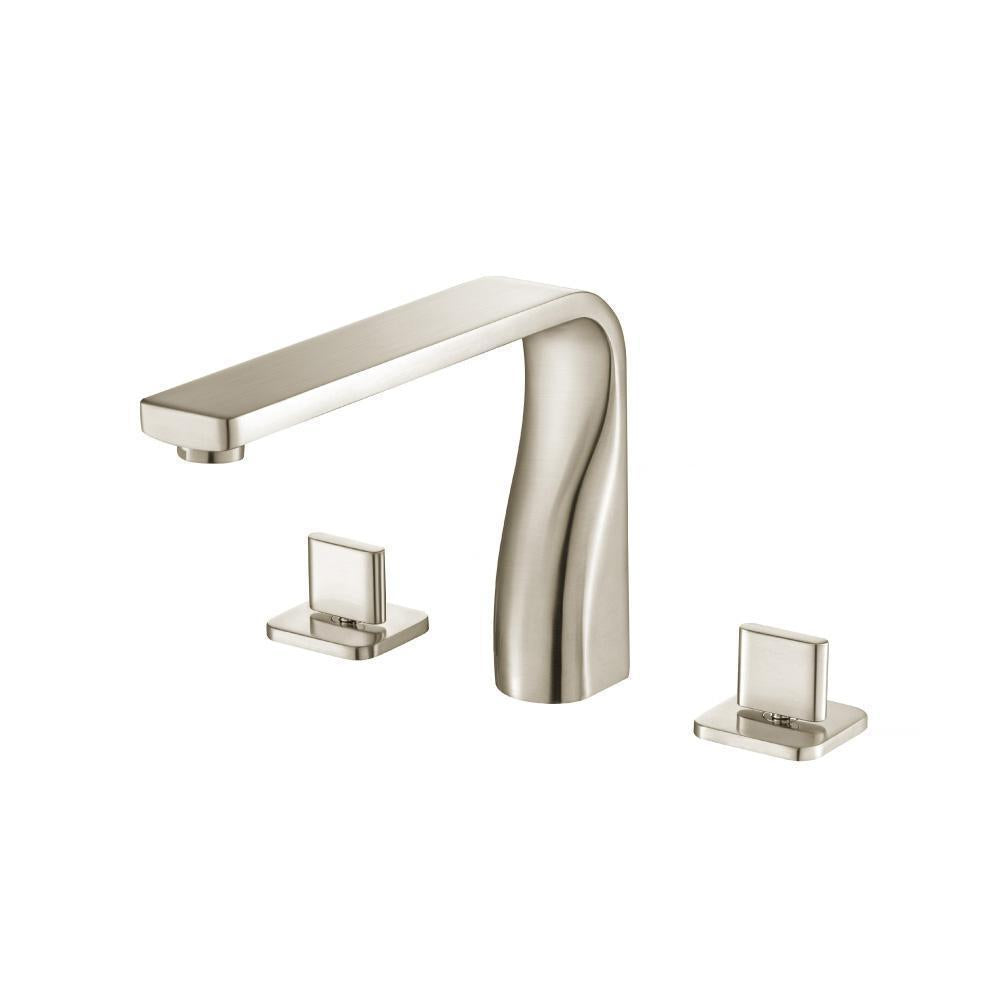 Flusso 260.2410 3 Hole Deck Mount Roman Tub Faucet