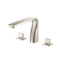Flusso 260.2410 3 Hole Deck Mount Roman Tub Faucet