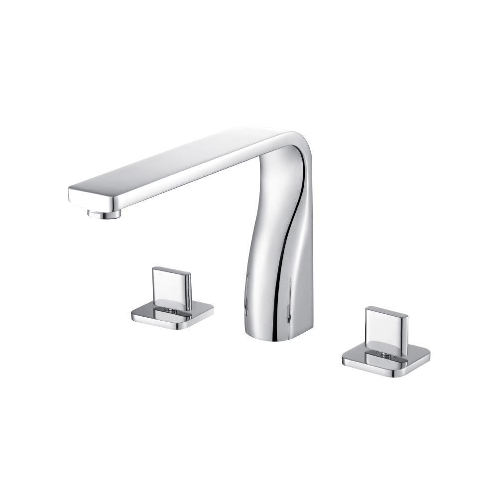 Flusso 260.2410 3 Hole Deck Mount Roman Tub Faucet