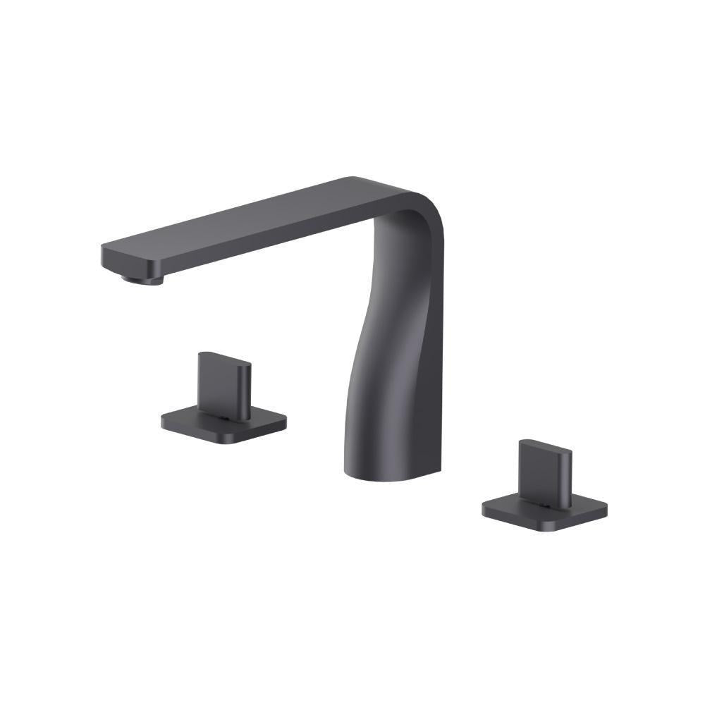 Flusso 260.2410 3 Hole Deck Mount Roman Tub Faucet