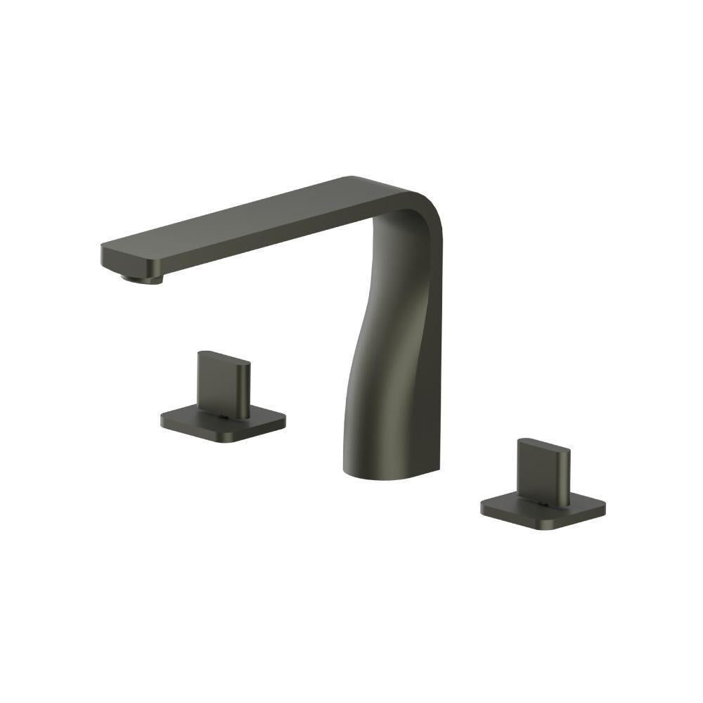 Flusso 260.2410 3 Hole Deck Mount Roman Tub Faucet