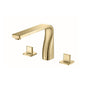 Flusso 260.2410 3 Hole Deck Mount Roman Tub Faucet