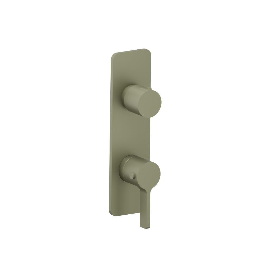 Flusso 260.2720 3/4" Horizontal Thermostatic Shower Valve & Trim - 1- Output