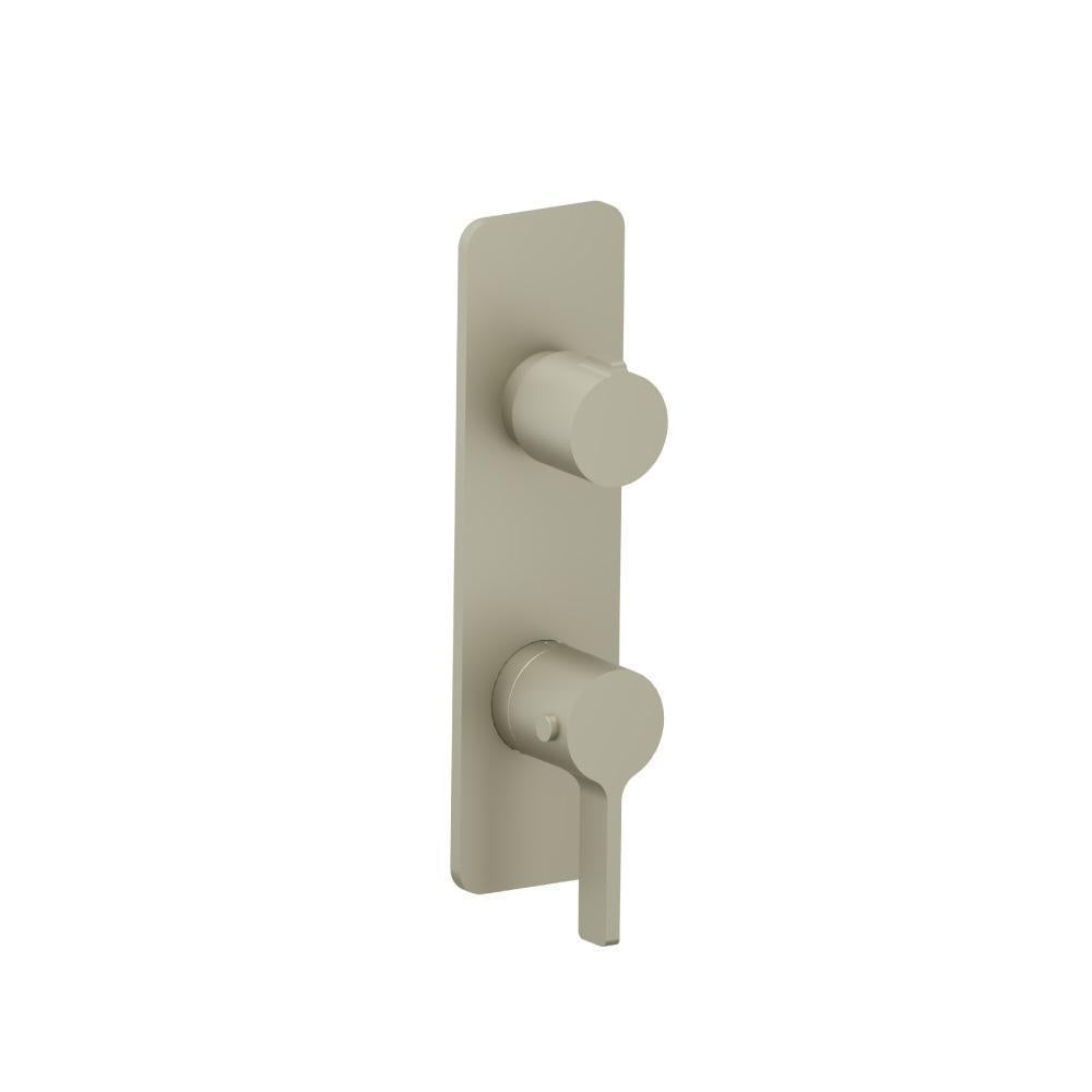 Flusso 260.2720 3/4" Horizontal Thermostatic Shower Valve & Trim - 1- Output