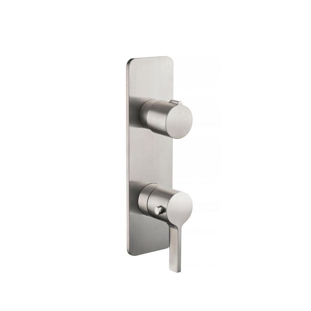 Flusso 260.2740 3/4" Thermostatic Shower Valve & Trim - 2-Output
