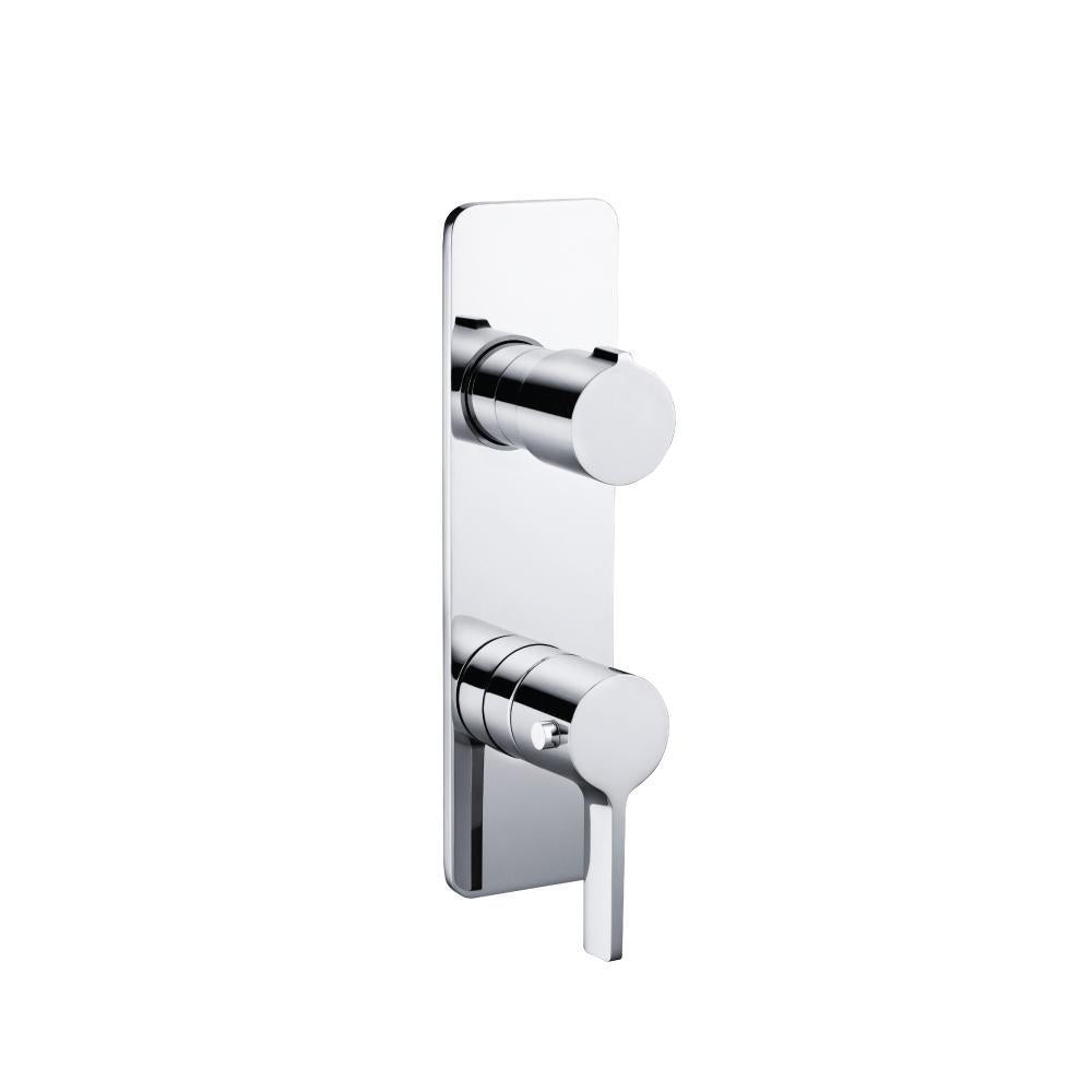 Flusso 260.2720 3/4" Horizontal Thermostatic Shower Valve & Trim - 1- Output