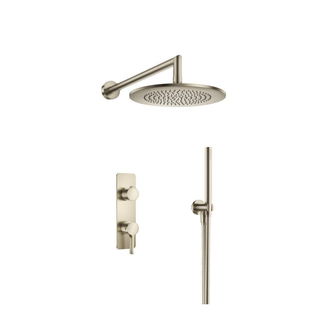 Flusso 260.7250 Two Output Shower Set With Shower Head And Hand Held