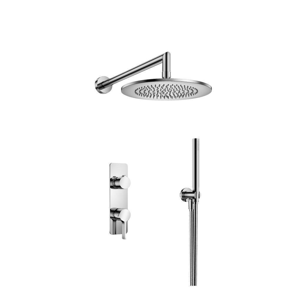 Flusso 260.7250 Two Output Shower Set With Shower Head And Hand Held