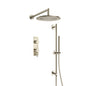 Flusso 260.7350 Two Output Shower Set With Shower Head, Hand Held And Slide Bar