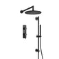 Flusso 260.7350 Two Output Shower Set With Shower Head, Hand Held And Slide Bar