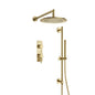 Flusso 260.7350 Two Output Shower Set With Shower Head, Hand Held And Slide Bar