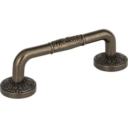 Hammered Medallion Pull