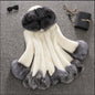 Autumn Winter Women Clothing Faux Fur Coat Mid Length Mink Fur Women Coat