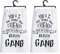 Set of 2 You & I Are More Than Friends, We're Like a Really Small Gang