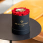Basic Black Box | Red & Gold Mini Roses