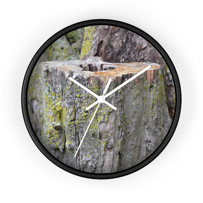 Tree Stump Wall clock